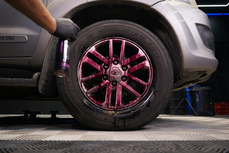 descontaminante férrico actuando