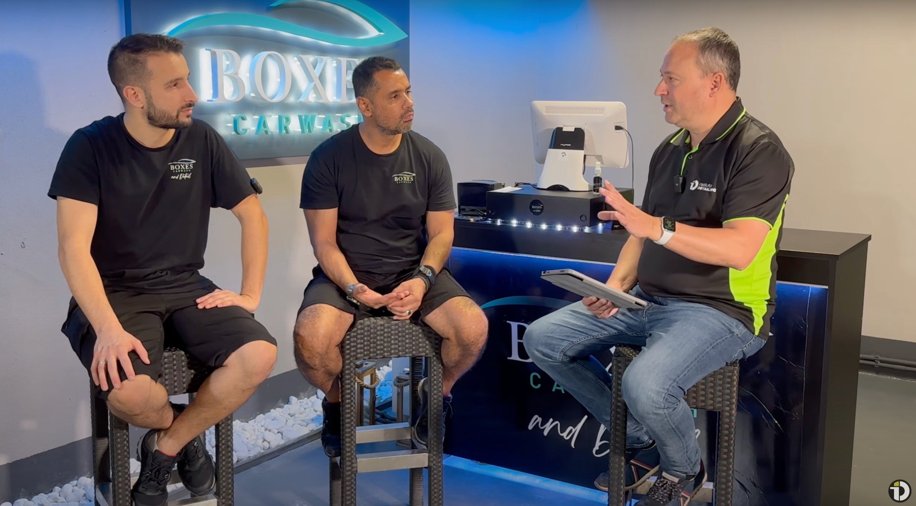Cargar video: Entrevista a Boxes CarWash & Detailing
