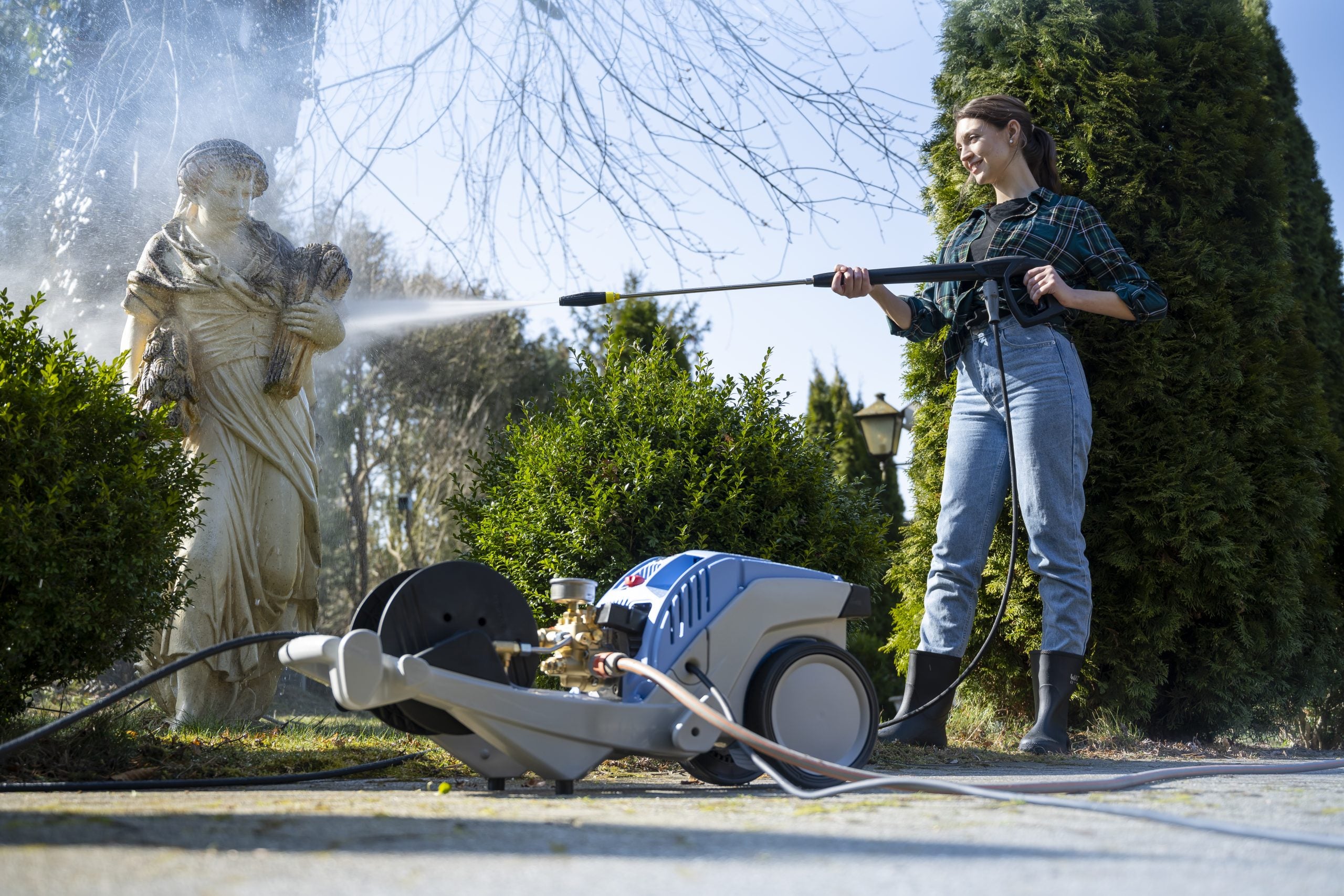 Hidrolimpiadora Kränzle K 1152 TST en marcha