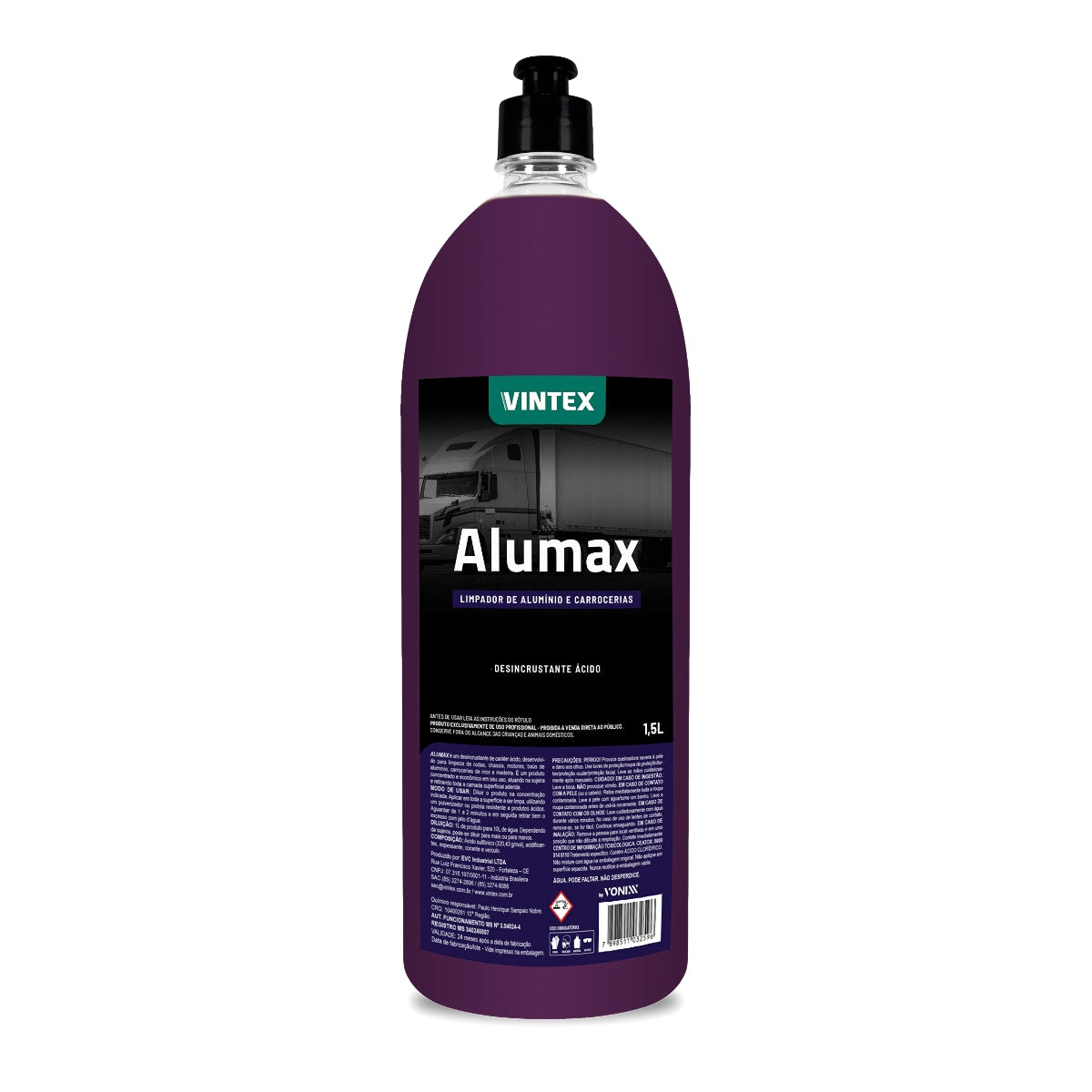 Vintex Alumax: Desincrustante ácido profesional para chasis y carrocerías