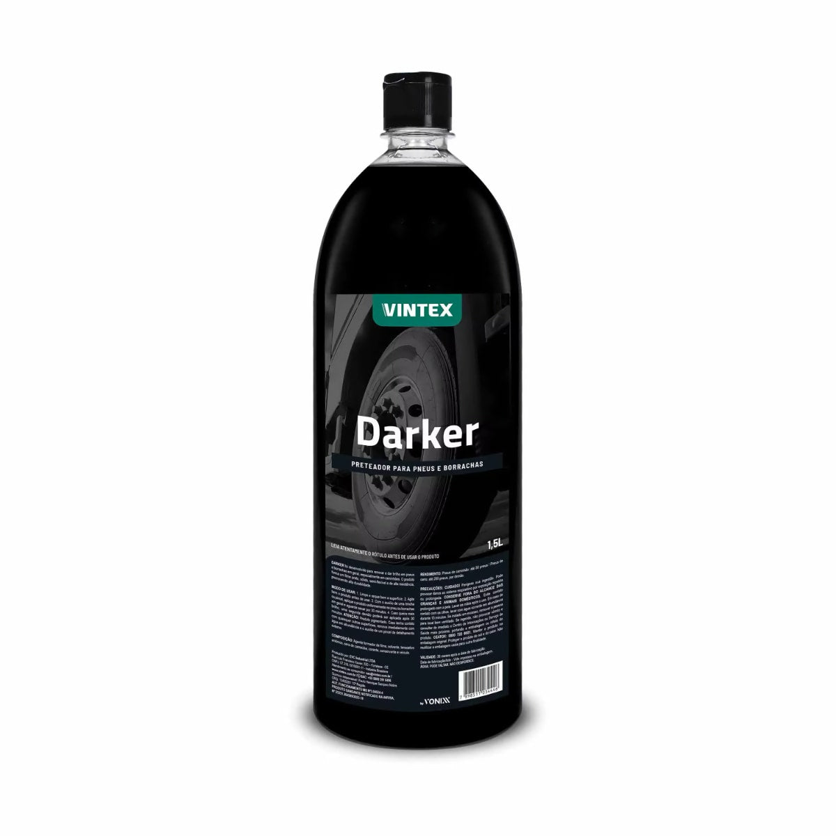 Vintex Darker: Renovador de neumáticos, gomas y plásticos