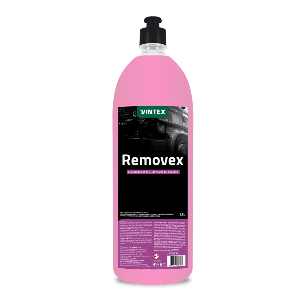 Vintex Removex: Desengrasante concentrado para chasis y carrocerías