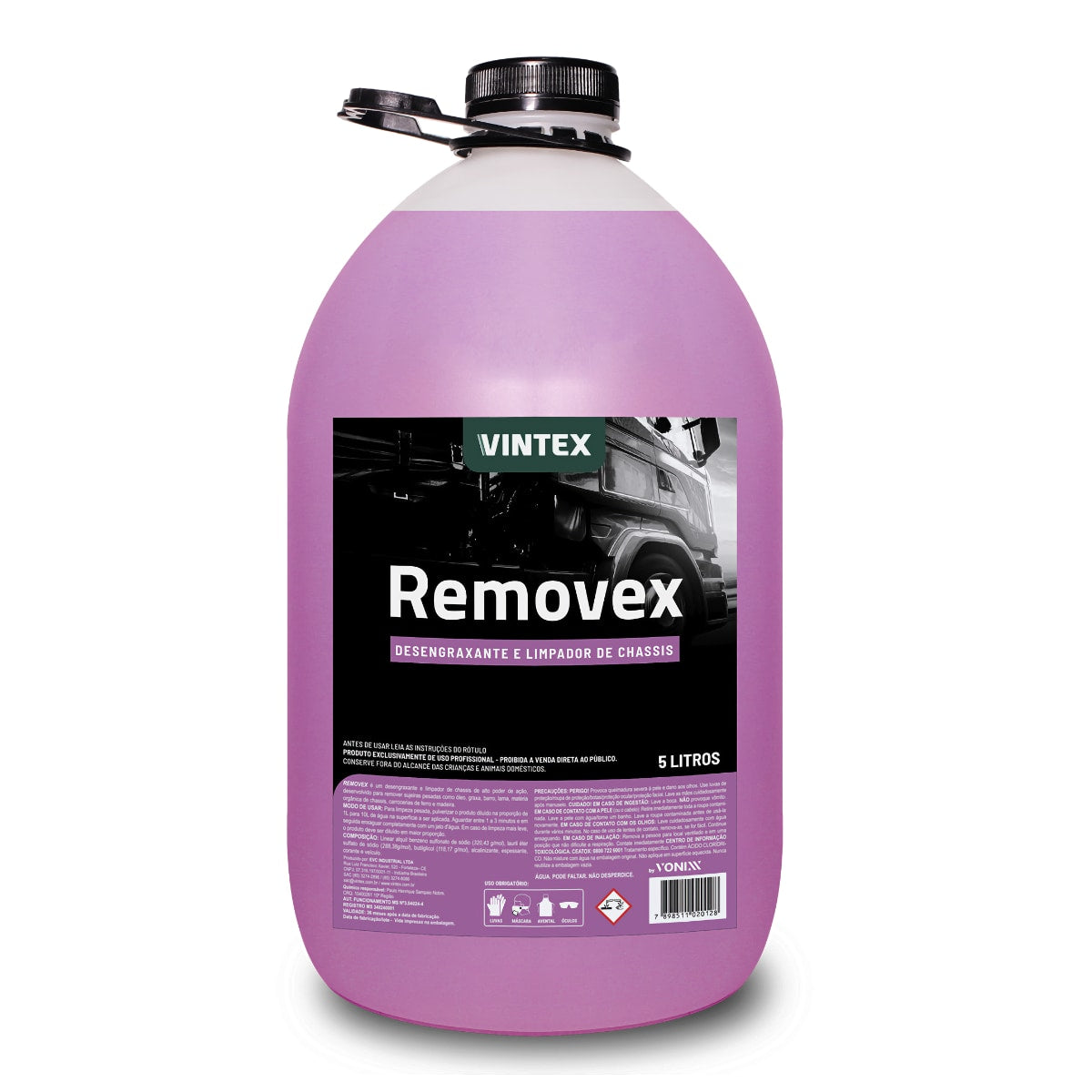 Vintex Removex: Desengrasante concentrado para chasis y carrocerías
