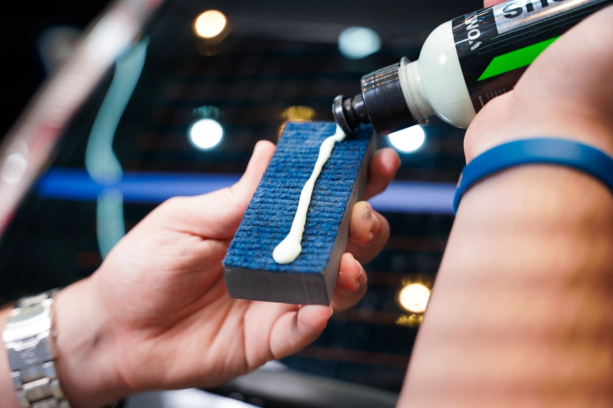 Kit de 3 tacos de fieltro para eliminar marcas de agua con Focus de Vonixx