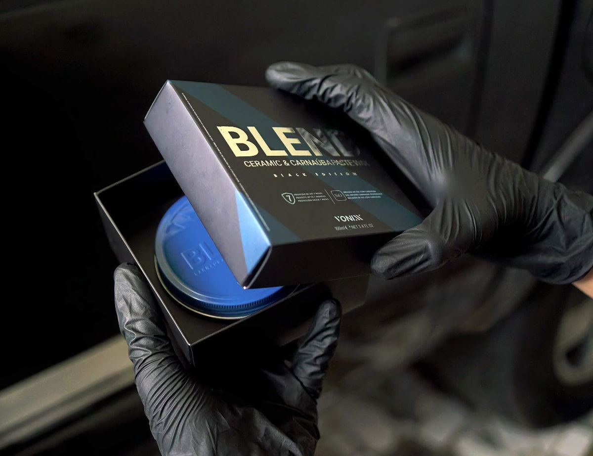 Vonixx Blend Ceramic & Carnauba Paste Wax Black: Cera con silicio colores oscuros