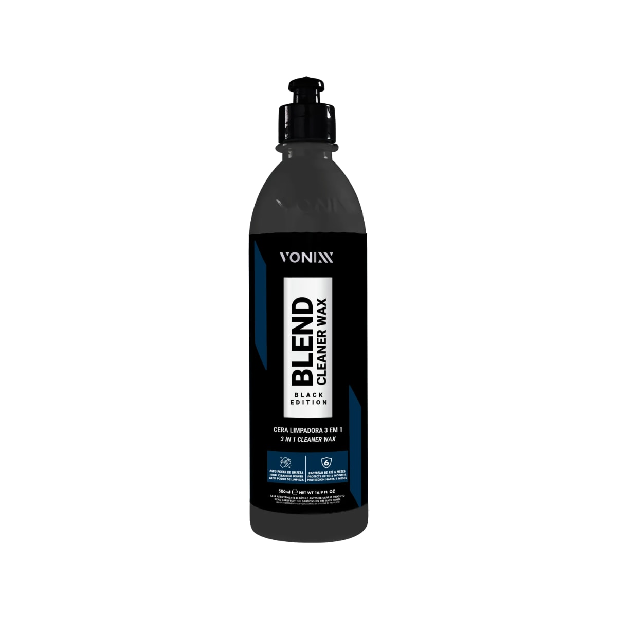 Vonixx Blend Cleaner Black Wax: Cera limpiadora para pinturas oscuras