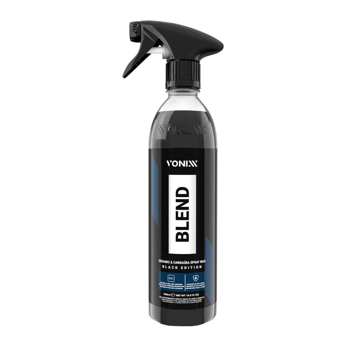 Vonixx Blend Ceramic & Carnauba Spray Wax Black: Cera con silicio colores ocuros