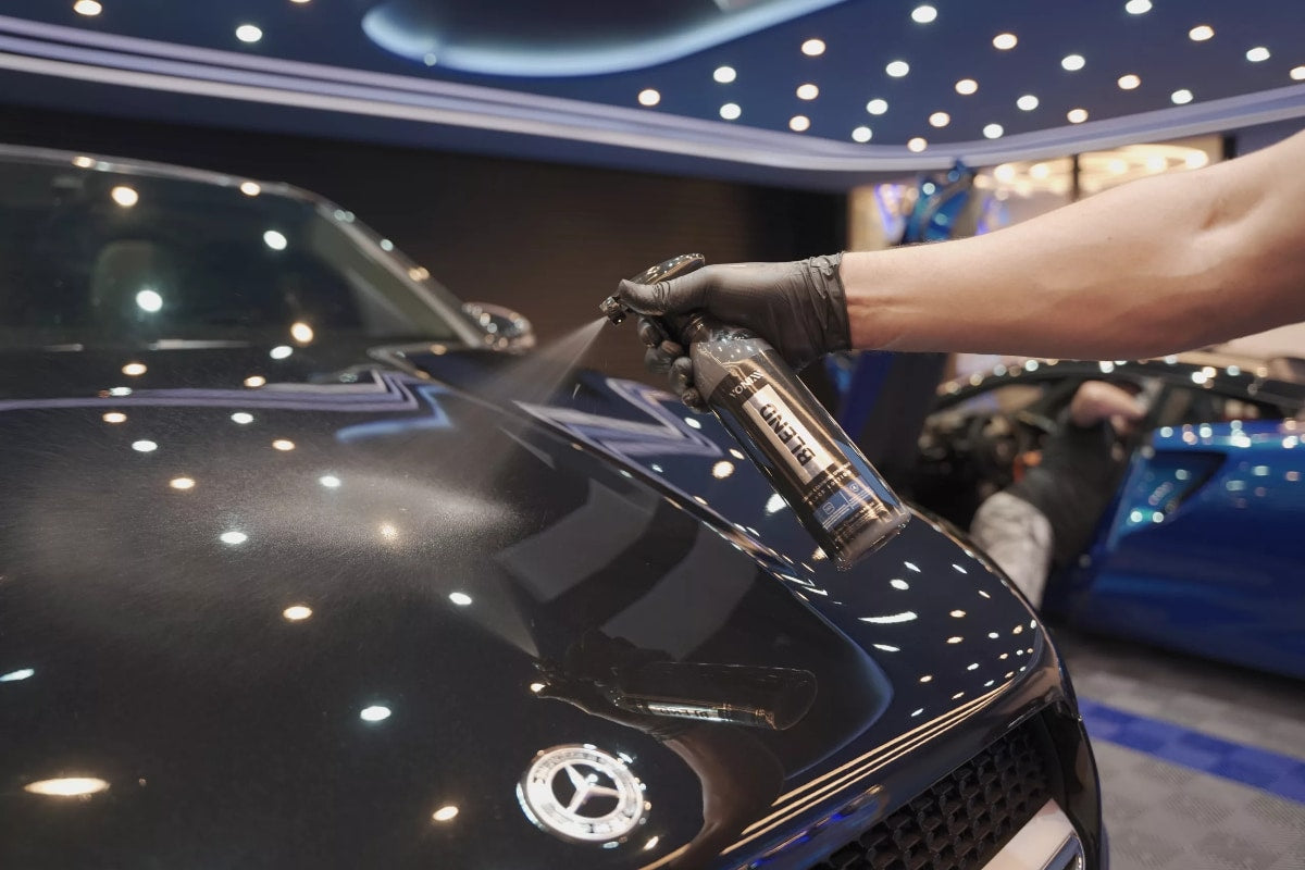 Vonixx Blend Ceramic & Carnauba Spray Wax Black: Cera con silicio colores ocuros