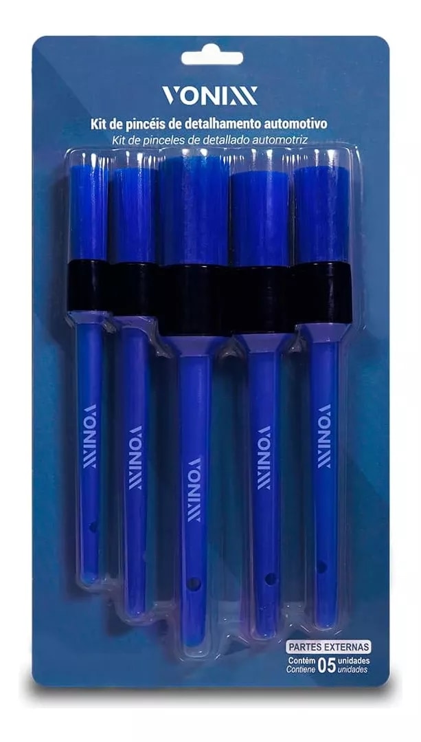 Vonixx Kit de cepillos para detallado exterior