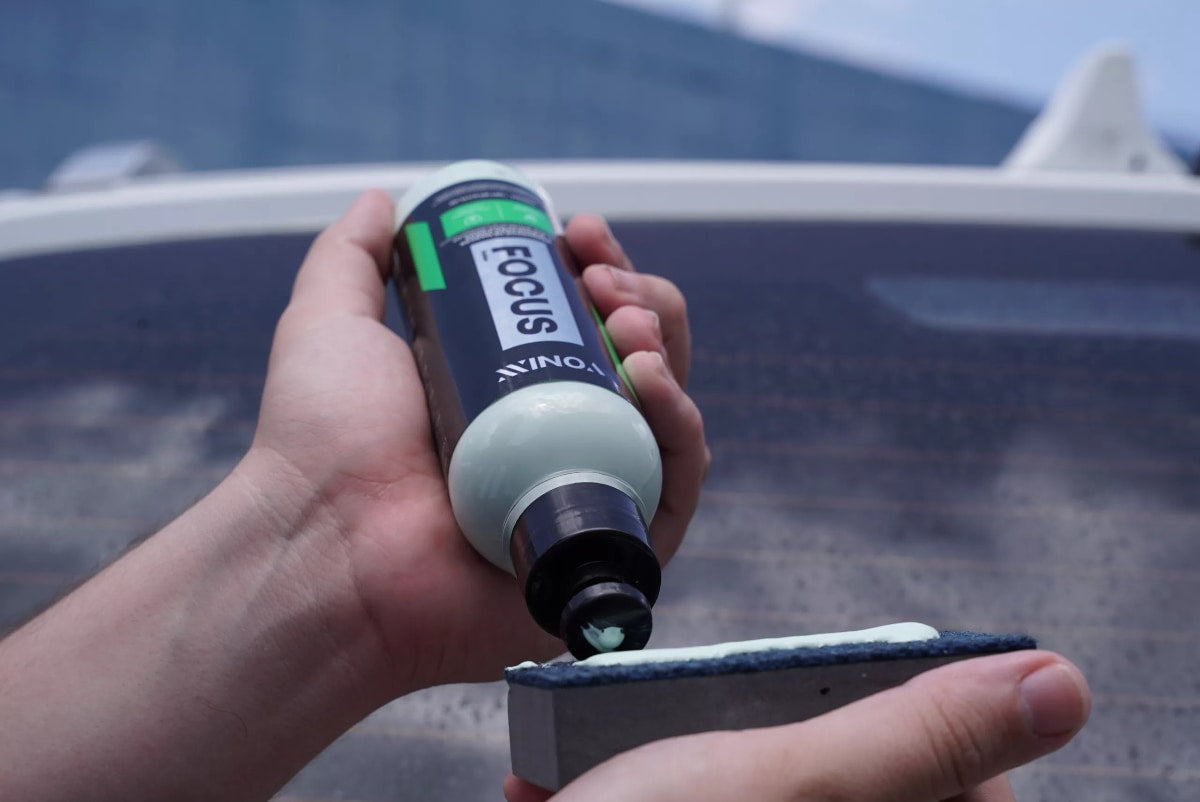 Vonixx Focus: Eliminador de marcas de agua de cristales y retrovisores