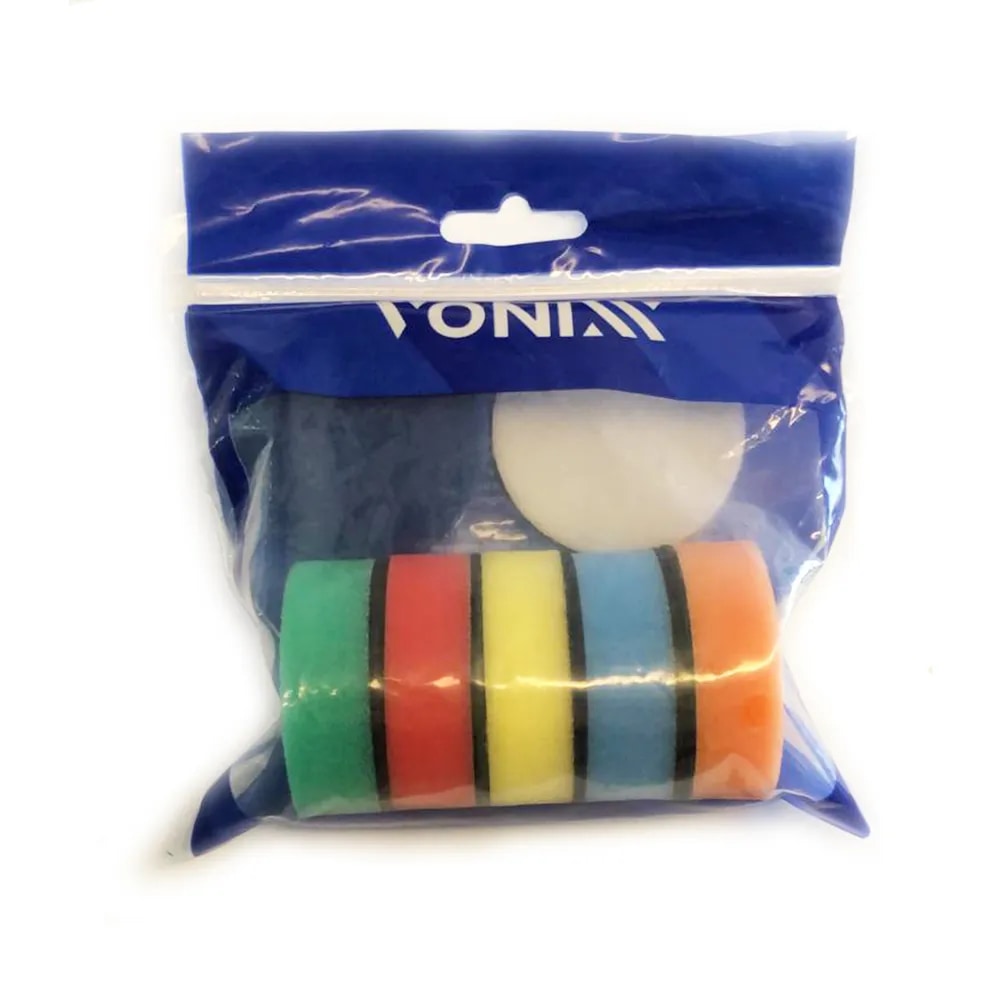 Vonixx Kit de 7 pads de pulido de 1 y 2"