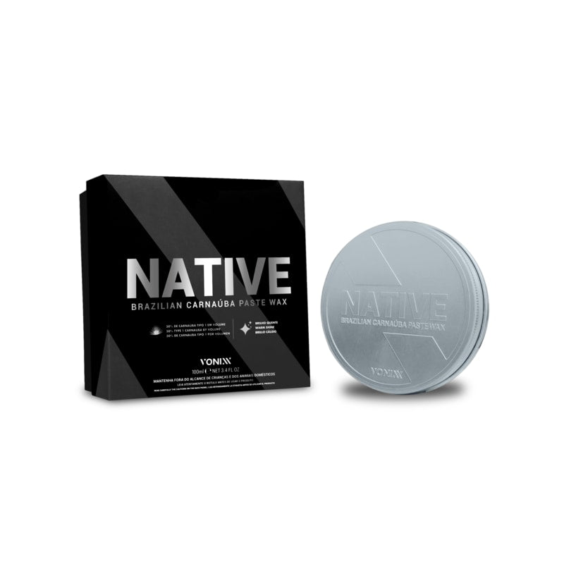 Vonixx Native Brazilian Carnauba Paste Wax: Cera natural de carnaúba