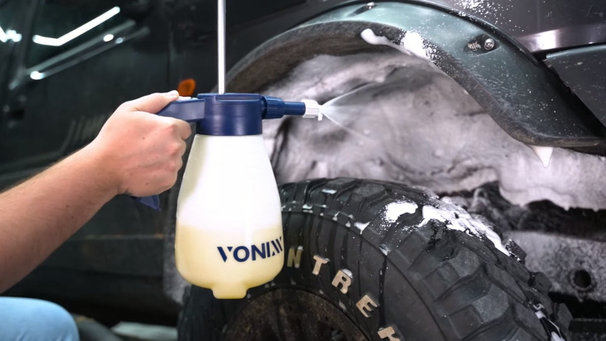 Vonixx Pulverizador de presión manual 2 en 1 de 2L