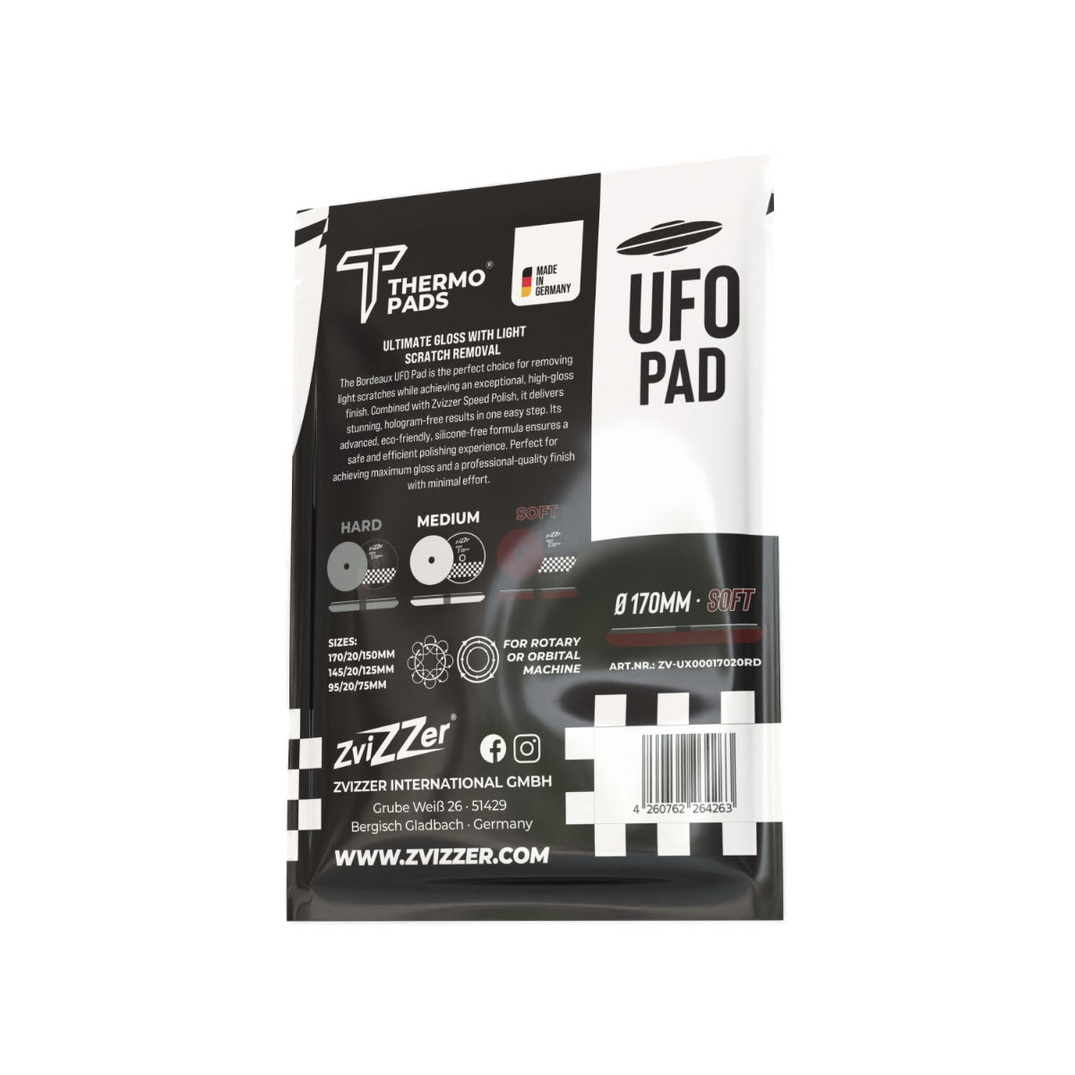 Zvizzer UFO Pad Blanco Medio
