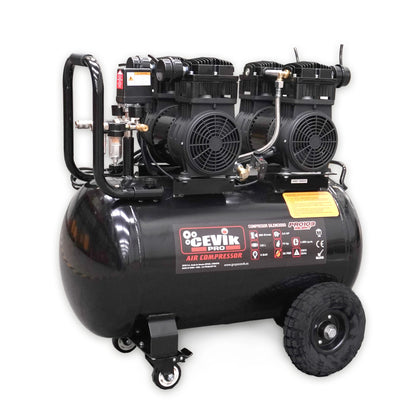 Compresor silencioso Cevik 100L 3HP S/A CEVIK PRO CA-PRO103SILENT