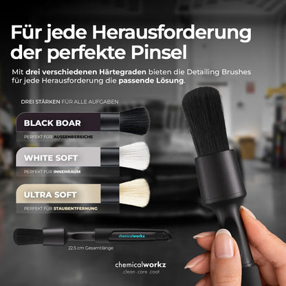 Chemicalworkz black boar detailing brush 20mm imagen secundaria