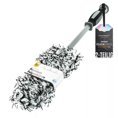 Chemicalworkz Flat Wheel Brush de microfibra de viscosa para llantas