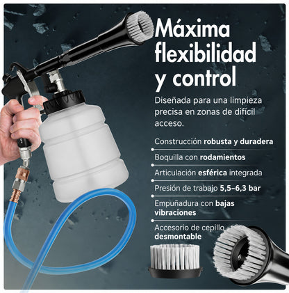 Chemicalworkz Performance Cleaning Gun: flexibilidad, control y especificaciones de uso