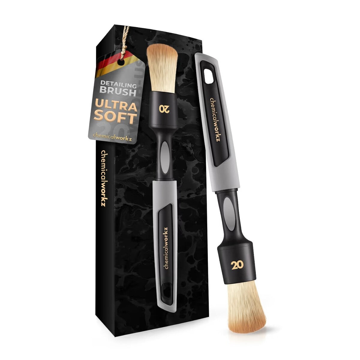 Chemicalworkz Ultra Soft Detailing Brush de 20 mm para limpieza delicada