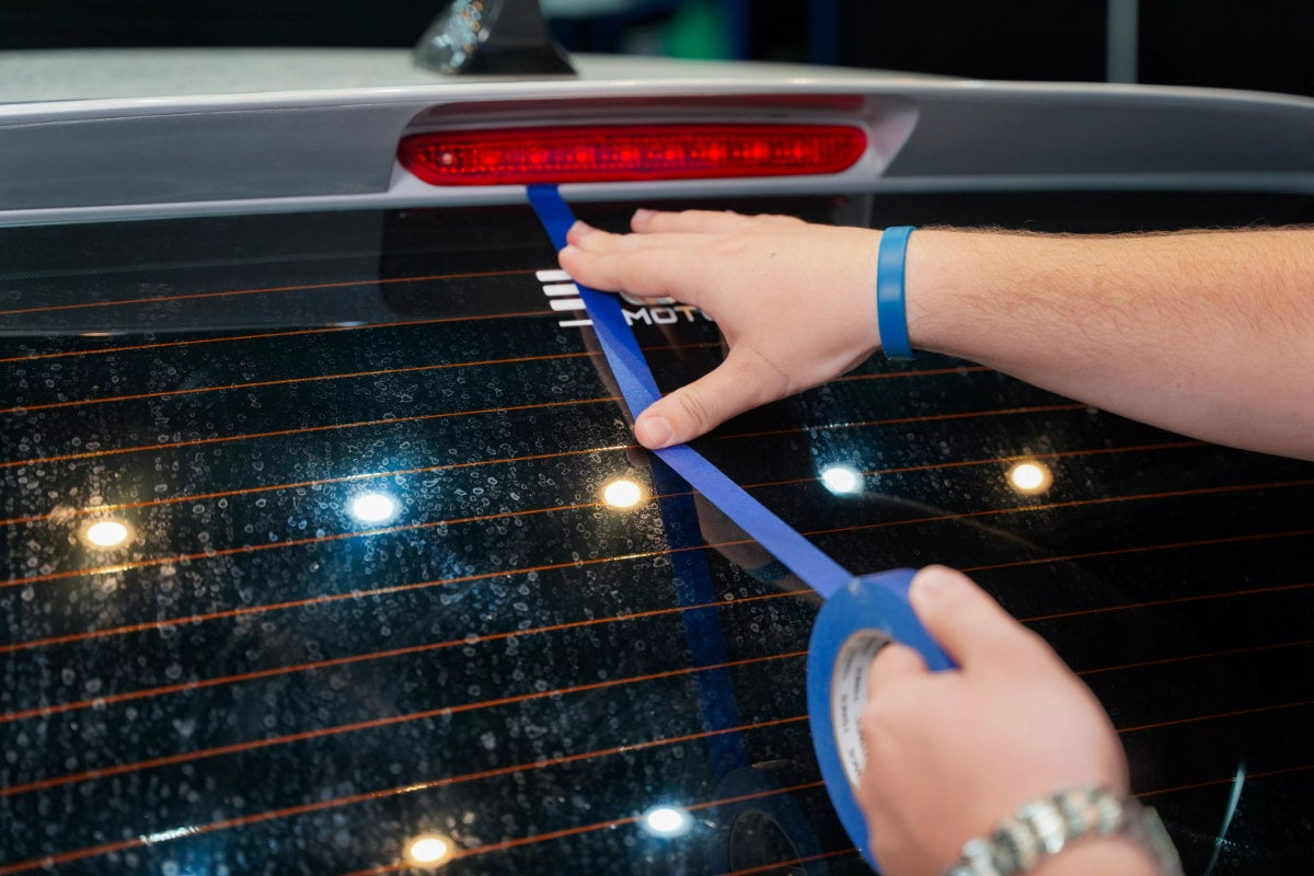 Vonixx cinta de enmascarar azul