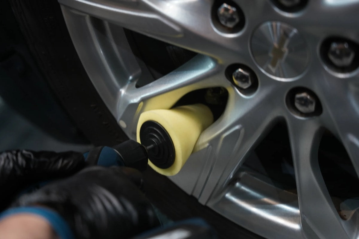 Vonixx Kit de 3 conos de pulido para llantas y zonas difíciles