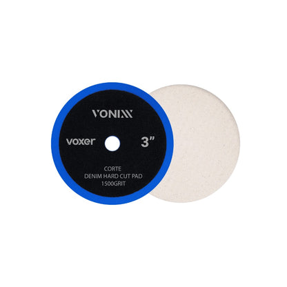 Vonixx Pad blanco de vaquero de alto corte Voxer