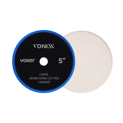 Vonixx Pad blanco de vaquero de alto corte Voxer