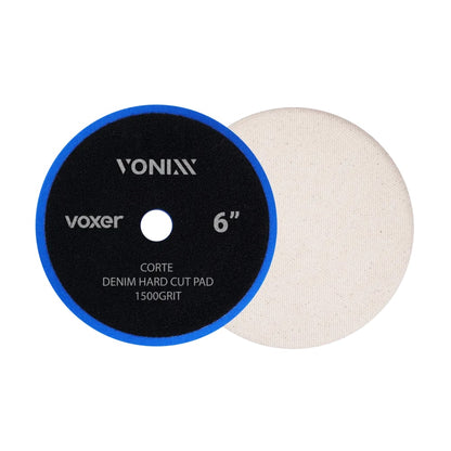 Vonixx Pad blanco de vaquero de alto corte Voxer